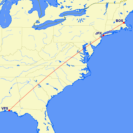 JetBlue's new service to Destin/Fort Walton Beach 