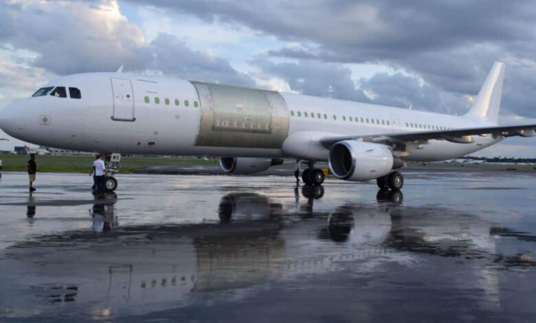 321 Precision Conversions plans to start cutting cargo doors and making other modifications to A321 passenger jets so they can carry palletized cargo.