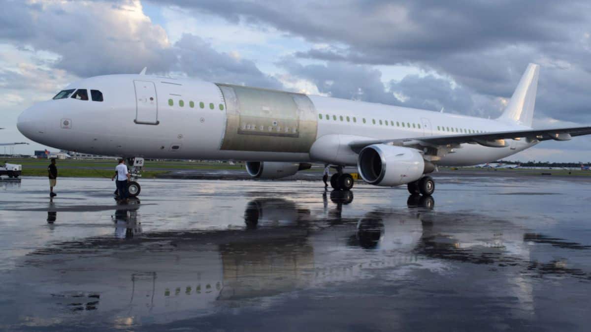 321 Precision Conversions plans to start cutting cargo doors and making other modifications to A321 passenger jets so they can carry palletized cargo.