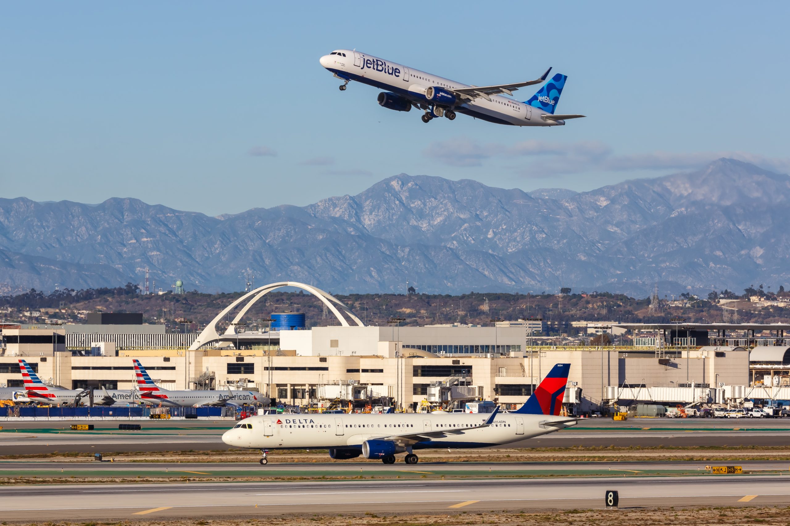 Aircraft in Los Angeles